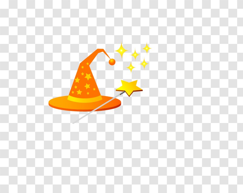 Magic Icon - Yellow - Hat Transparent PNG