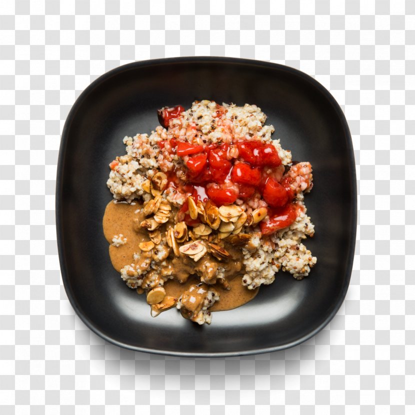 Vegetarian Cuisine Breakfast Almond Milk Food Dish - Ingredient - Meal Prep Transparent PNG