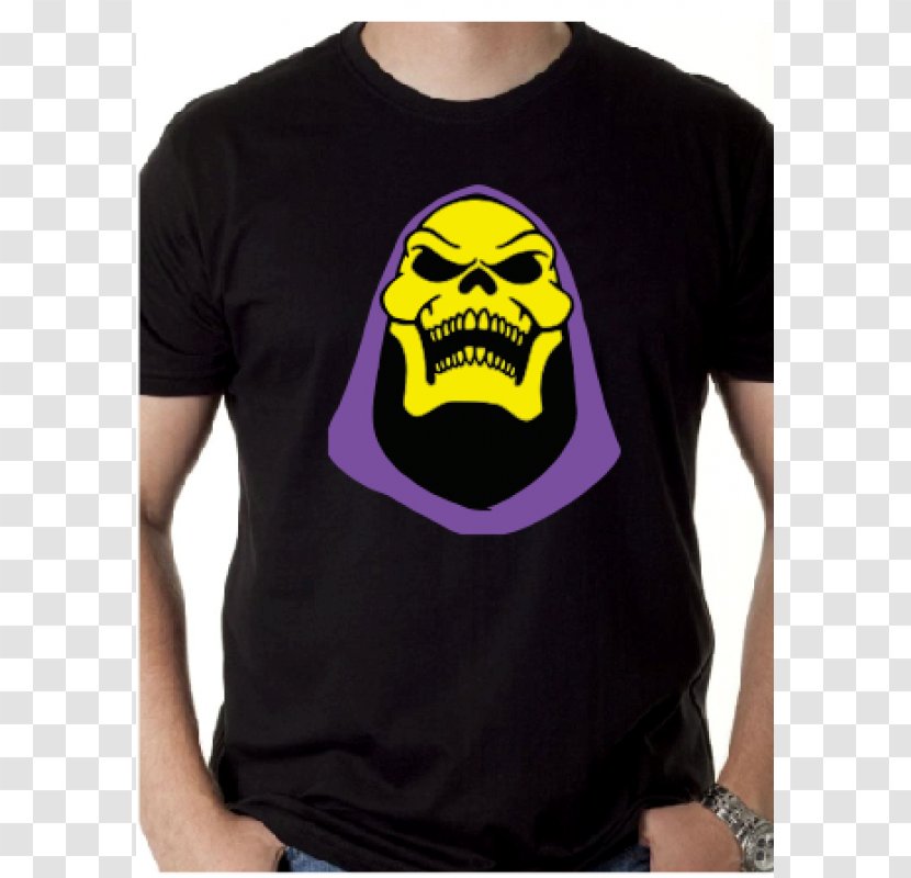 T-shirt Skeletor He-Man Sleeve - Flower Transparent PNG
