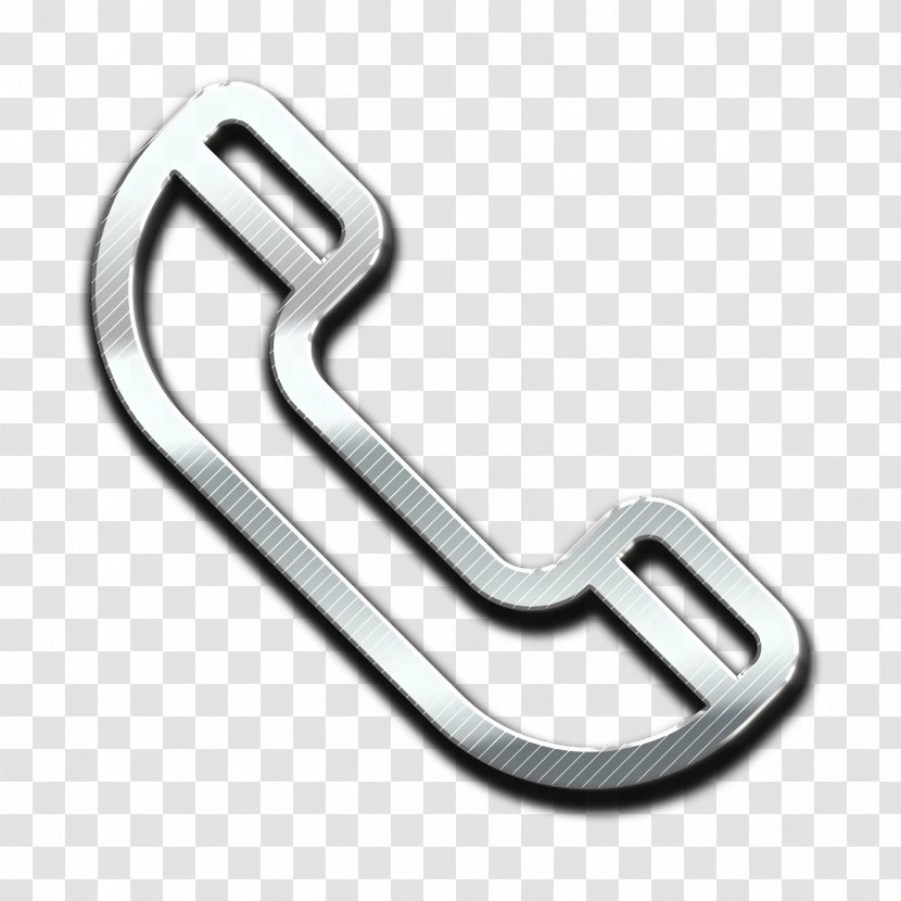 Contact Icon - Us - Metal Hardware Accessory Transparent PNG