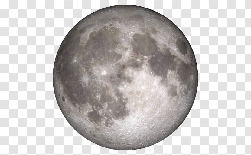 Lunar Phase Full Moon Earth - Planet Transparent PNG