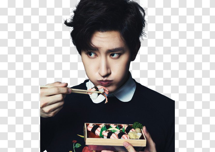 Zhou Mi Super Junior-M EXO - Black Hair - Gossip Transparent PNG