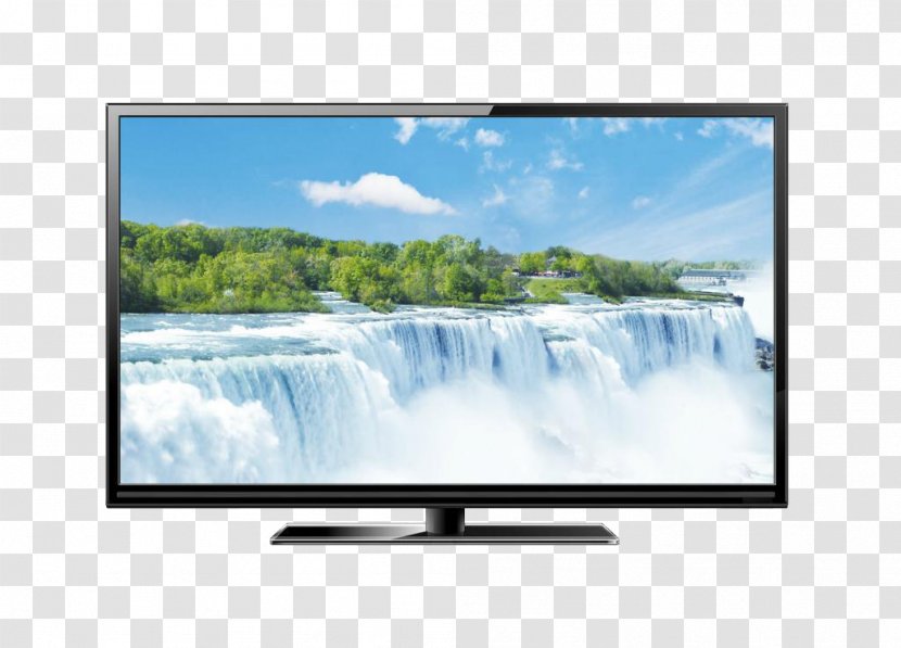 Television LED-backlit LCD Liquid-crystal Display - 4-core CPU TV Virtual Surround Sound Transparent PNG
