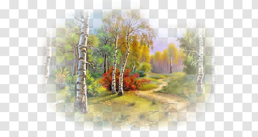 Landscape Painting Oil Art - Tree Transparent PNG