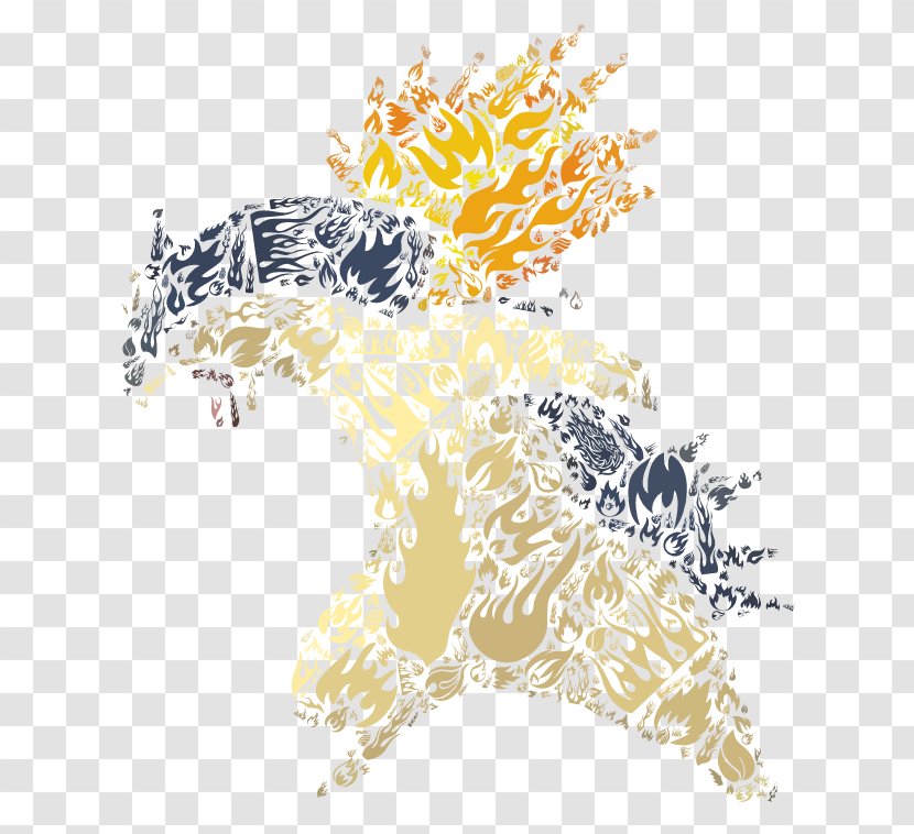 DeviantArt Art Museum - Yellow - Fire Tattoo Transparent PNG