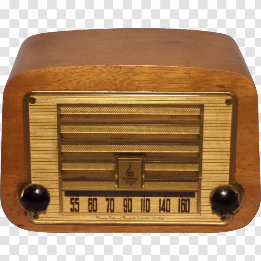 Antique Radio All American Five FM Broadcasting Retro Style - Electronic Instrument Transparent PNG