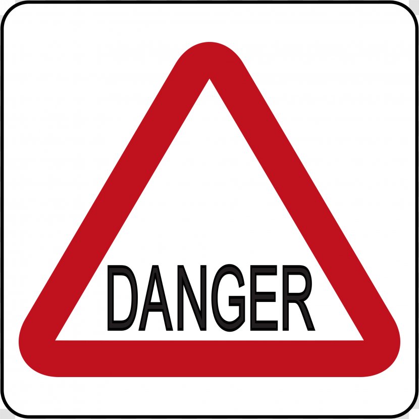 Traffic Sign Road Controlled-access Highway Kampong Ayer - Area - Danger Transparent PNG