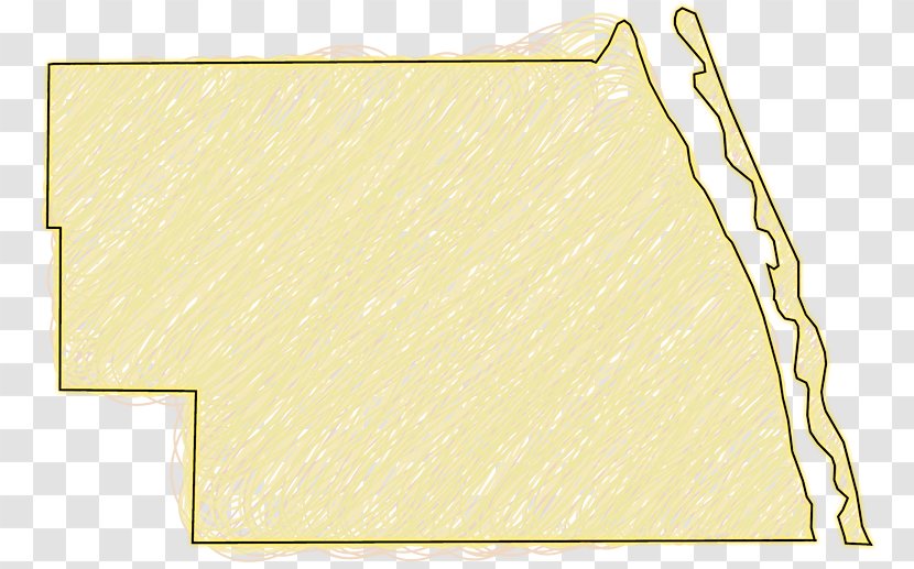 Paper Line Angle - Yellow Transparent PNG