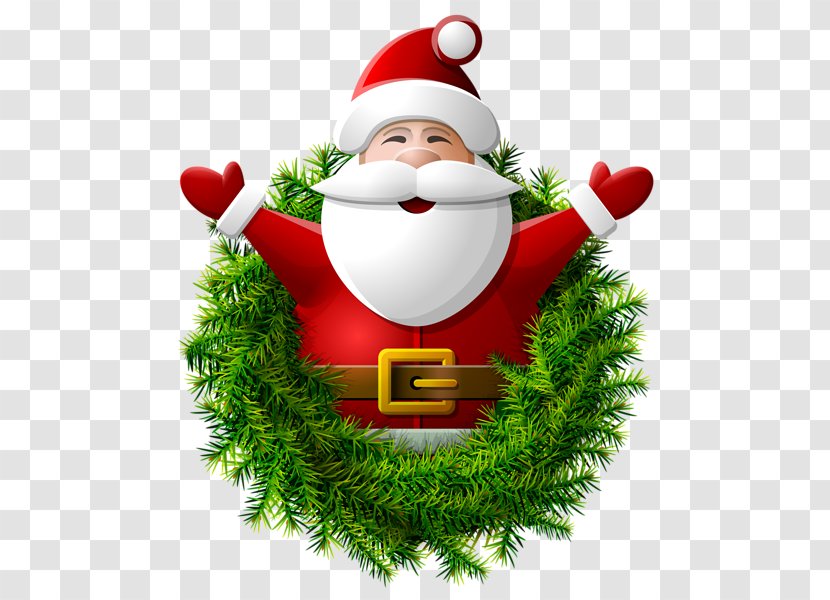 Santa Claus Christmas Clip Art - Holiday - Decoration Buckle Free Photos Transparent PNG