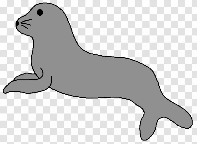 Free Sea Lion Pinniped Clip Art - Whiskers - Cute Cartoon Seals Transparent PNG