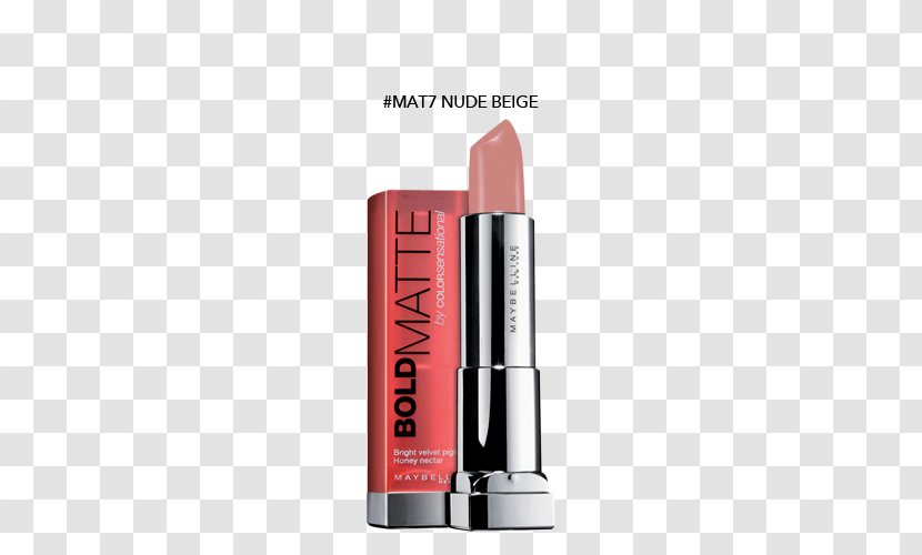 Maybelline Lipstick Color Cosmetics Rouge - Beige Transparent PNG