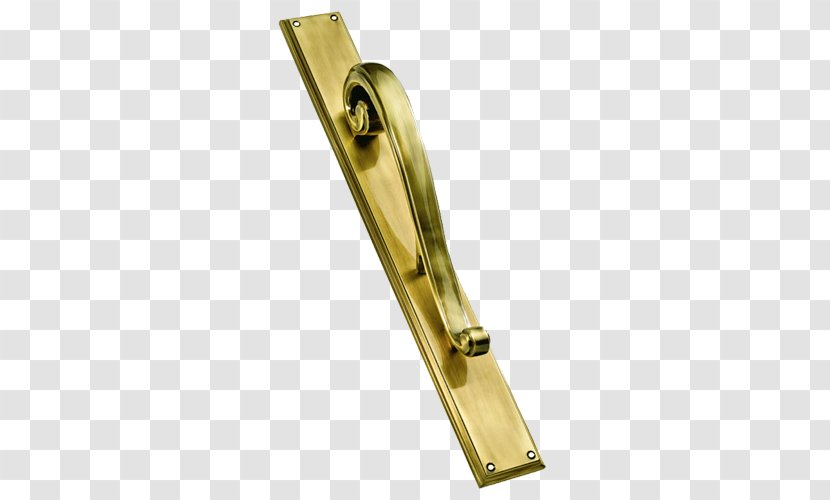 Brass Door Handle Hinge - Cabinetry Transparent PNG