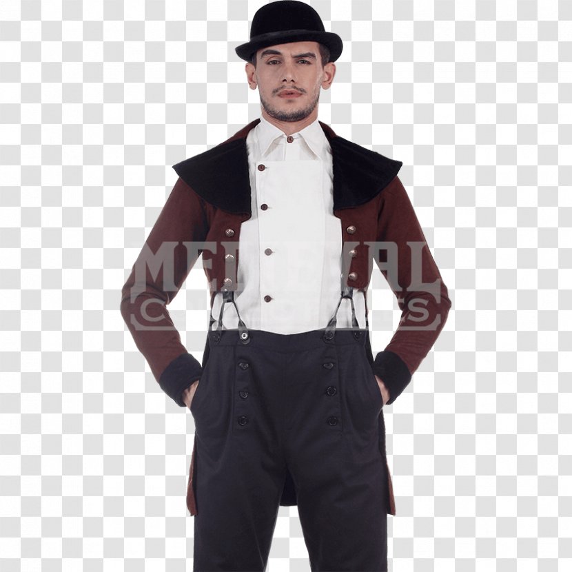 Tuxedo Tailcoat Victorian Era Steampunk - Formal Wear - Dress Transparent PNG