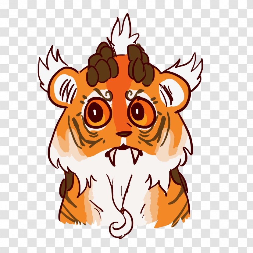 Whiskers Tiger Cat Paw Snout - Flower Transparent PNG