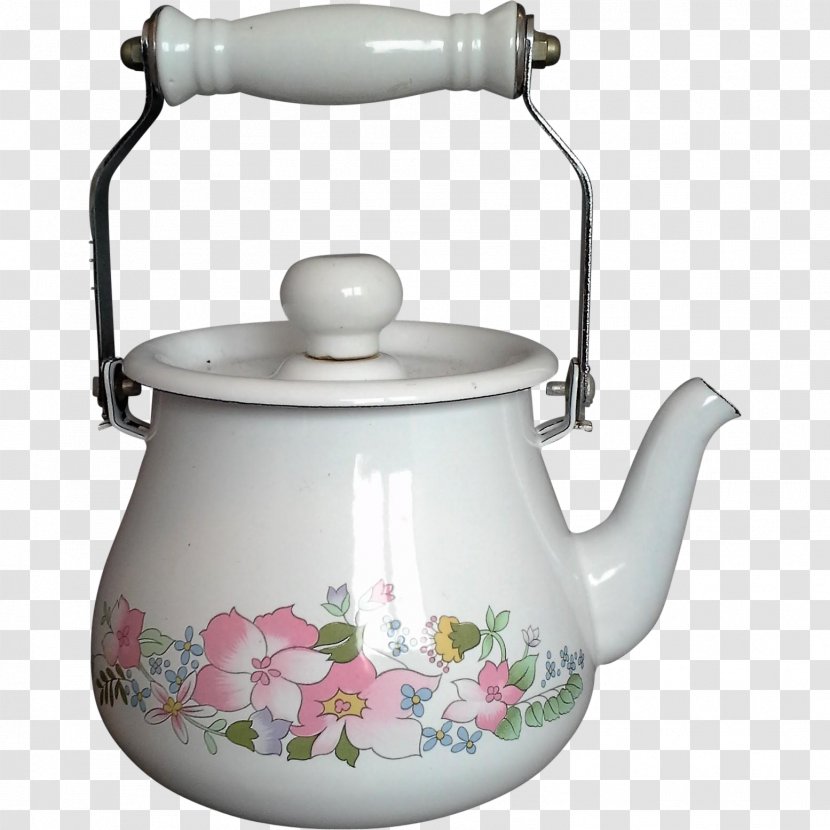 Kettle Teapot Cooking Ranges Vitreous Enamel Stove - Garden Transparent PNG
