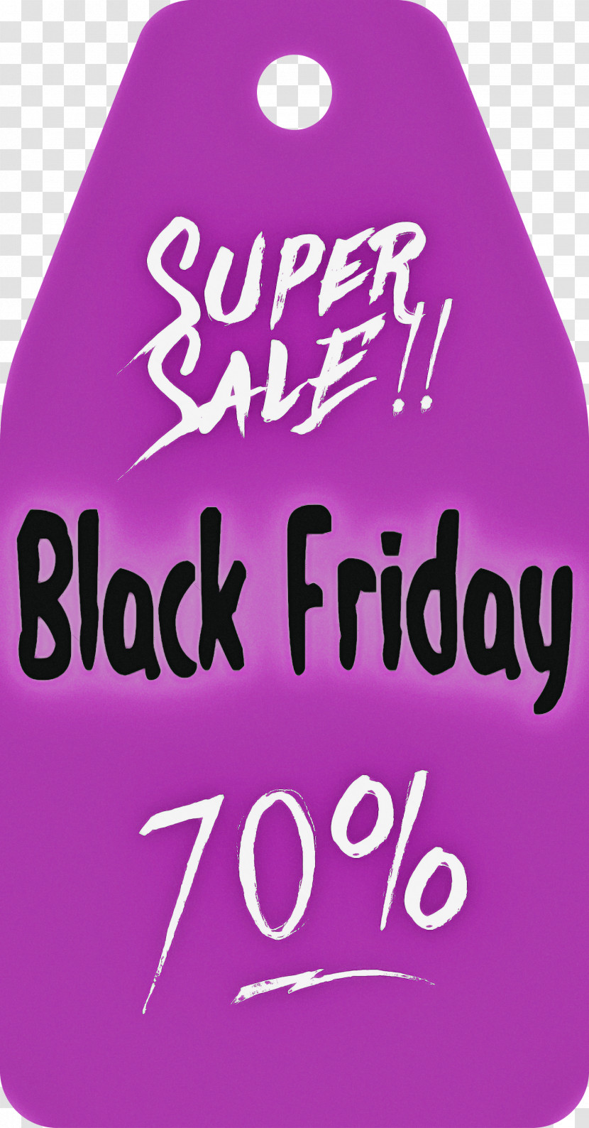 Black Friday Price Tag Transparent PNG