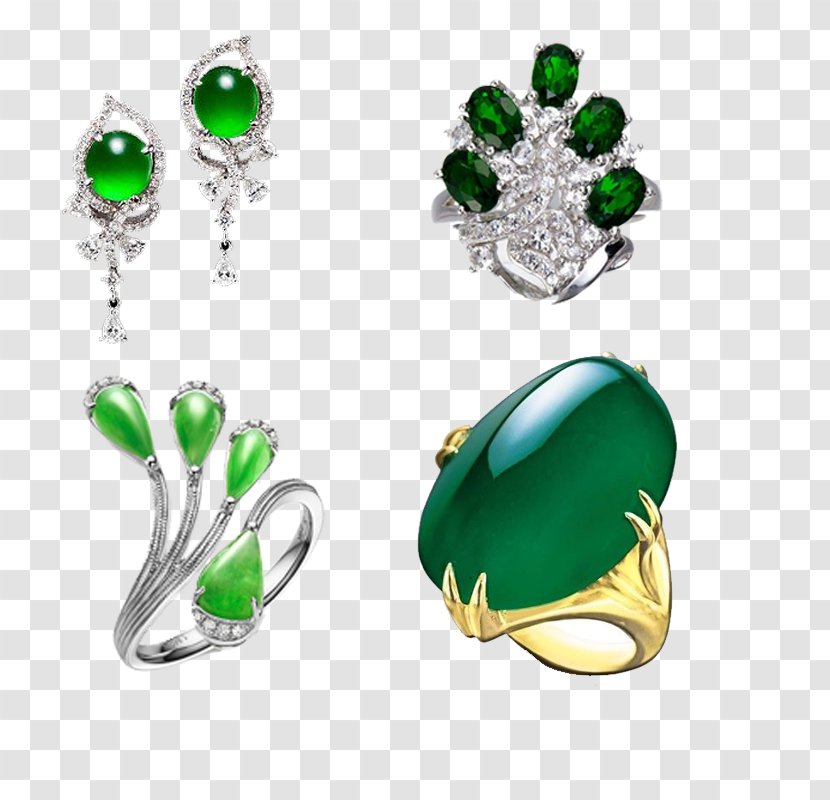 Jewellery Ring U9996u98fe Necklace - Green Jewelry Transparent PNG