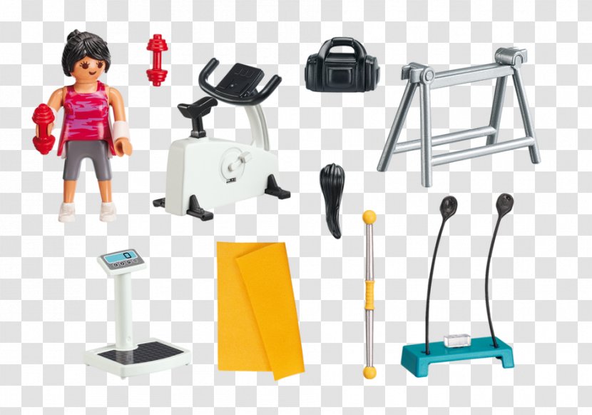 Playmobil Fitness Centre Toy Room Brandstätter Group - Weight Training - Gym Transparent PNG