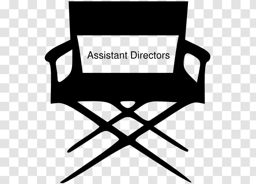 Director's Chair Film Director Clip Art - Cinema - Direcor Transparent PNG