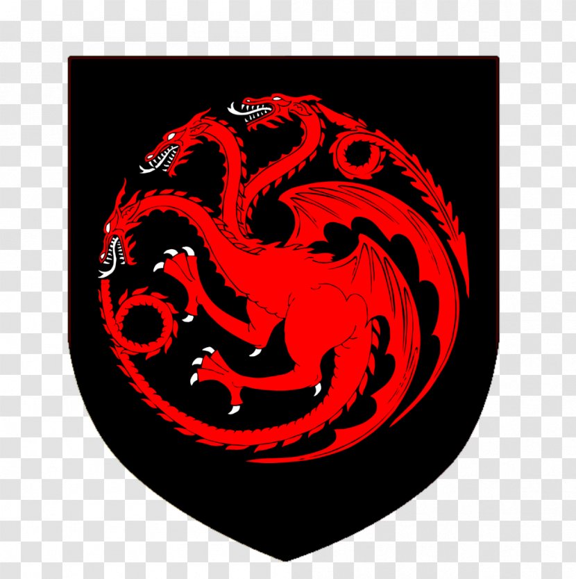 Eddard Stark House Targaryen Martell Poster - Winter Is Coming - Game Of Thrones Logo Svg Transparent PNG
