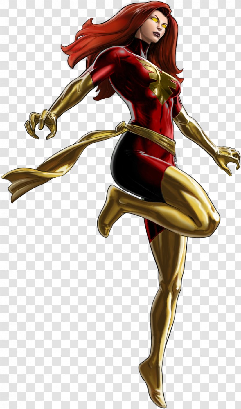 Marvel: Avengers Alliance Jean Grey Professor X Phoenix Force - Mythical Creature - Maa Transparent PNG