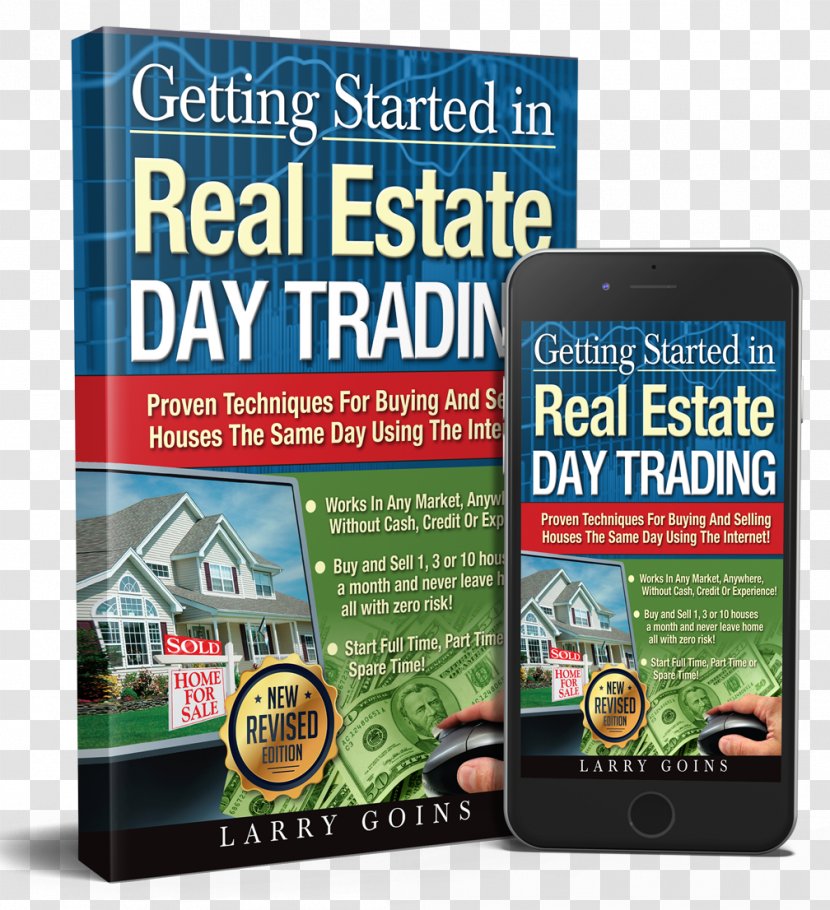 Getting Started In Real Estate Day Trading: Proven Techniques For Buying And Selling Houses The Same Using Internet! Property Sales - Profit - House Transparent PNG