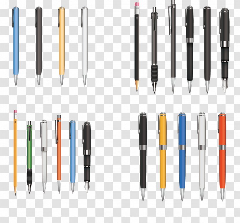 Ballpoint Pen Pencil Fountain - Brand - Daquan Transparent PNG