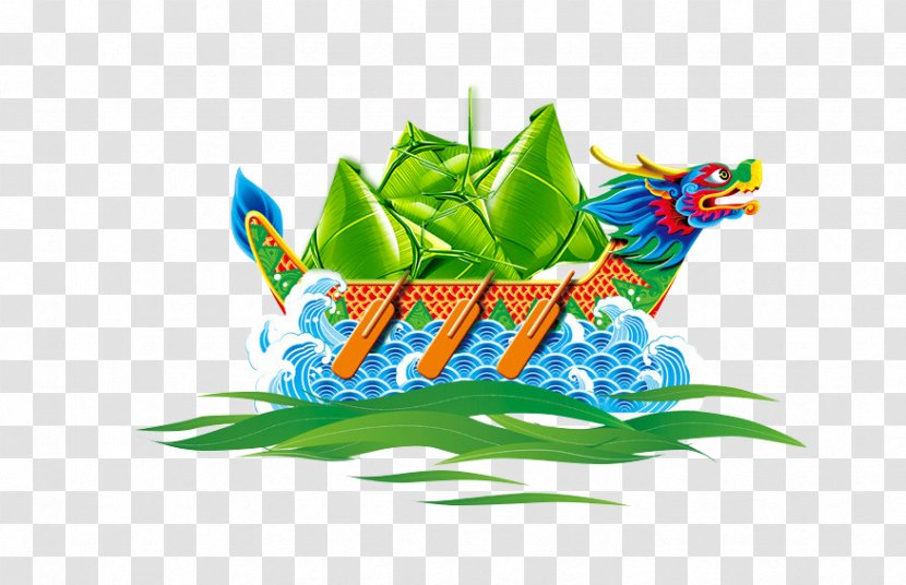 Zongzi Dragon Boat Festival Bateau-dragon Rowing - Tango No Sekku Transparent PNG