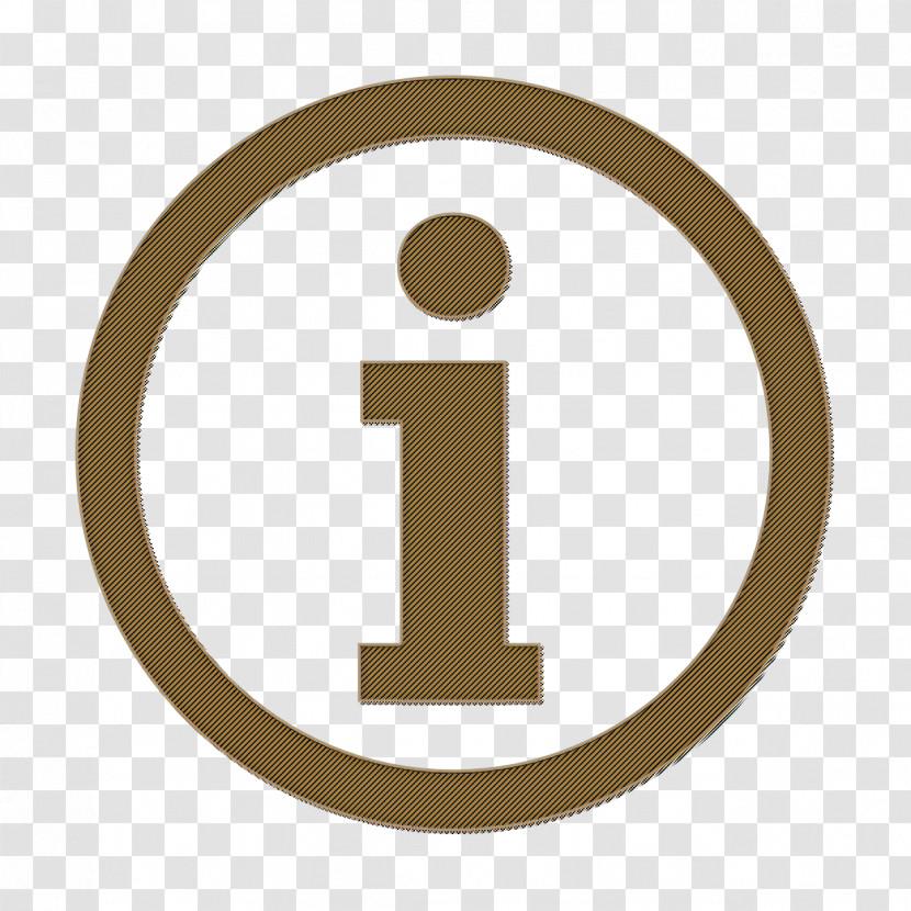 Information Logotype In A Circle Icon Signs Icon Info Icon Transparent PNG