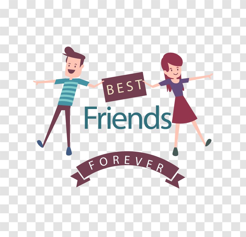 Friendship Day Love - Vector We Are Friends Transparent PNG