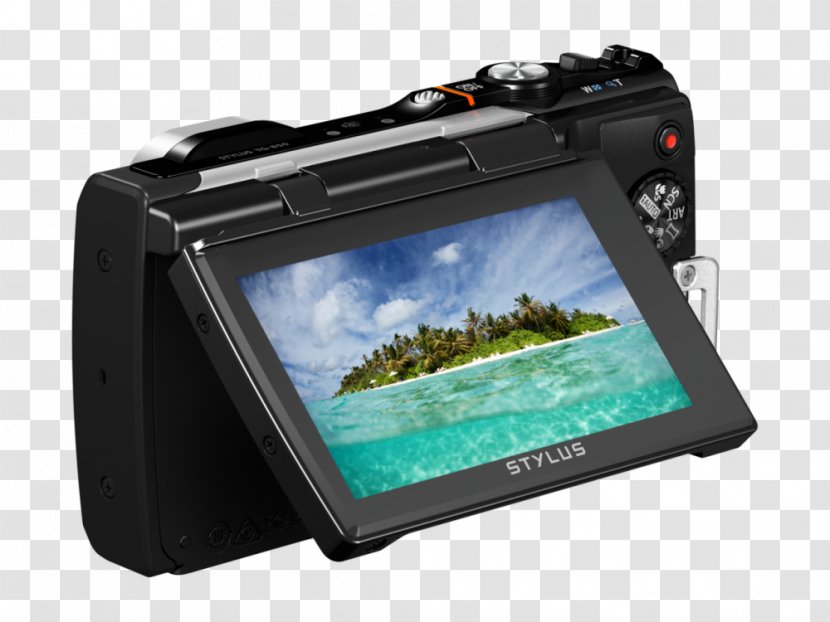 Olympus Stylus Tough TG-860 Point-and-shoot Camera Active Pixel Sensor Transparent PNG
