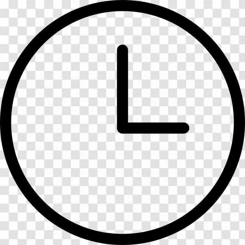 Hour Symbol - Area - Signing Time Transparent PNG