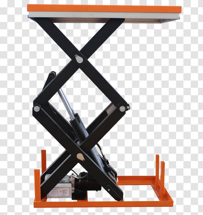 Lift Table Elevator Scissors Mechanism Aerial Work Platform - Hardware Transparent PNG