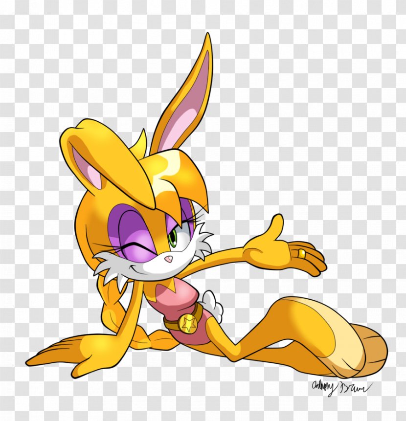 Rabbit Sonic The Hedgehog Tails Bunnie Rabbot Espio Chameleon - Drivein Transparent PNG