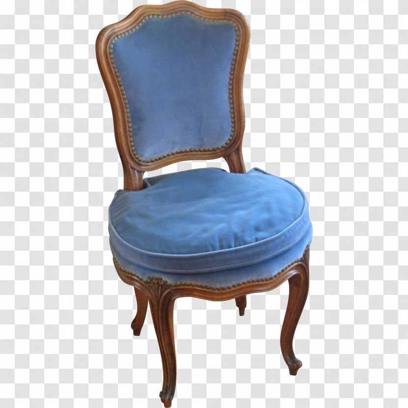 Furniture Chair Cobalt Blue Transparent PNG