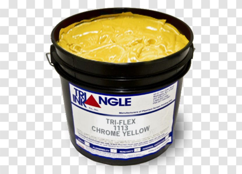 Plastisol Screen Printing Ink - Yellow Triangle Transparent PNG