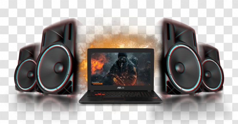 Computer Speakers ROG Strix GL502 Tom Clancy's The Division ASUS GL502VS Laptop - Nvidia Geforce Gtx 1060 Transparent PNG
