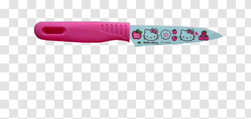 Utility Knives Knife Dummy Weapon - Hello Kitty On A Unicorn Transparent PNG