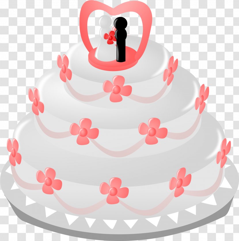 Wedding Cake Invitation Marriage Clip Art - Birthday Transparent PNG