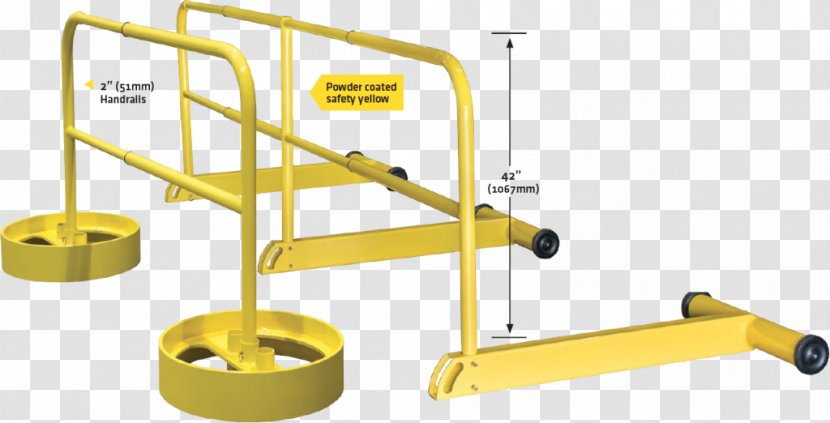 Metalworking Stairs Prefabrication Material - Handrail Transparent PNG