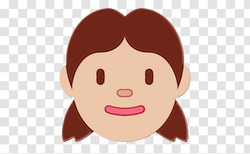 Happy Face Emoji - Cheek - Gesture Child Transparent PNG
