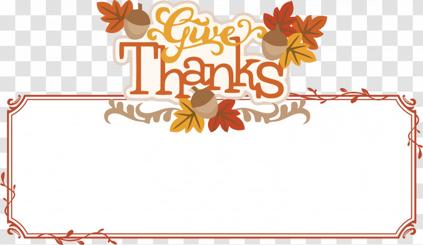 Blank Thanksgiving Banner Thanksgiving Banner Transparent PNG