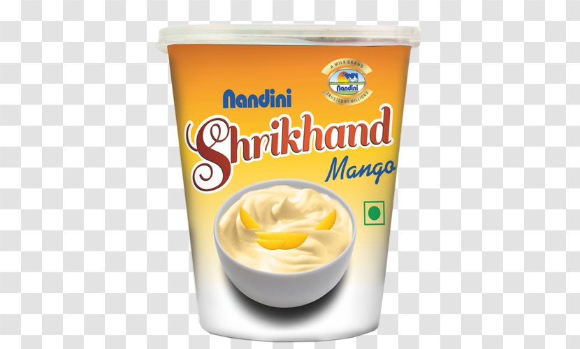 Shrikhand Milk Lassi Crème Fraîche Cream - Cardamom Transparent PNG