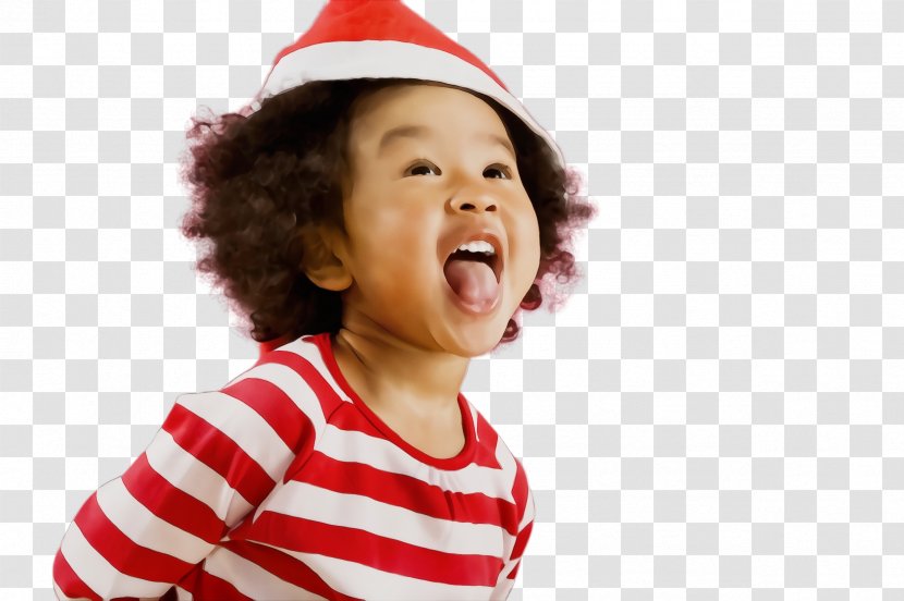 Child Facial Expression Nose Christmas Smile - Happy - Shout Toddler Transparent PNG