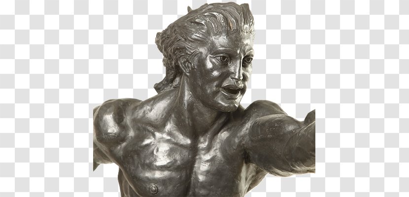 Bronze Sculpture Classical Muscle - Art Transparent PNG