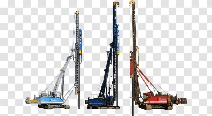 Pile Driver Deep Foundation Architectural Engineering Machine Force And Foundations Inc. - Screw Piles - Building Transparent PNG