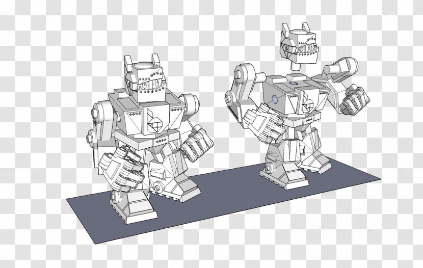 Mecha Material Cartoon - Design Transparent PNG