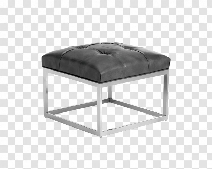 Foot Rests Couch Bonded Leather Table Tuffet - Bench Transparent PNG