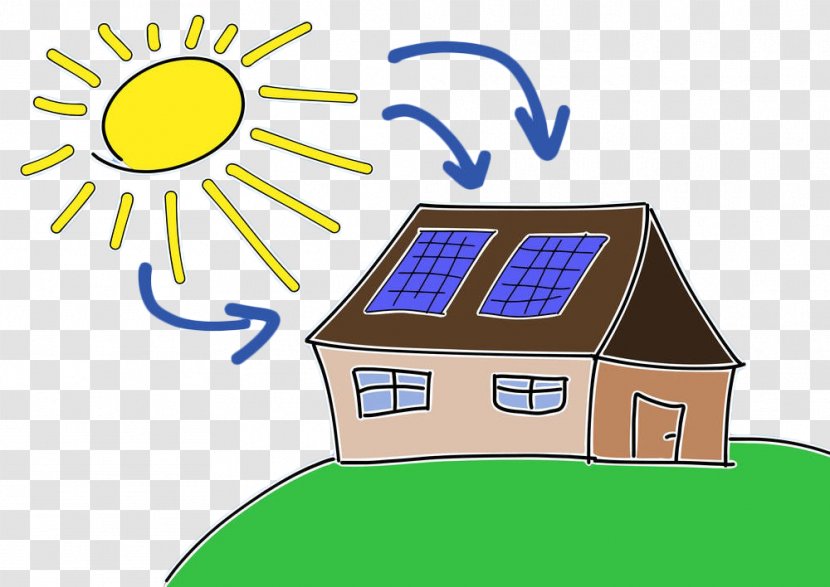 Hand-painted Cartoon Solar Energy - Electricity - Property Transparent PNG