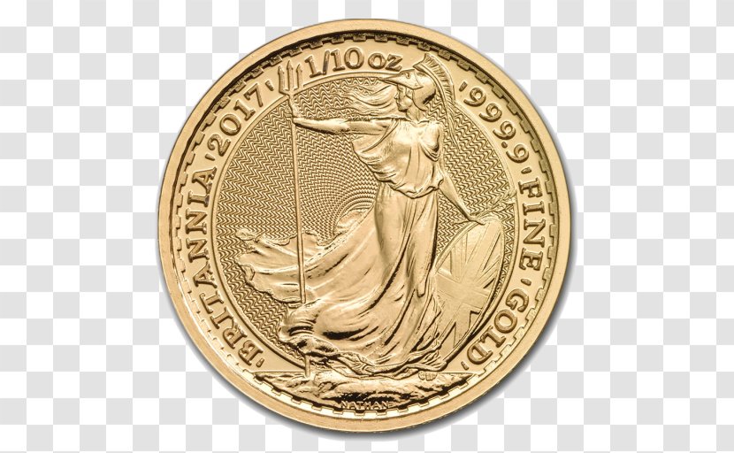 Britannia Bullion Coin Gold - American Eagle Transparent PNG